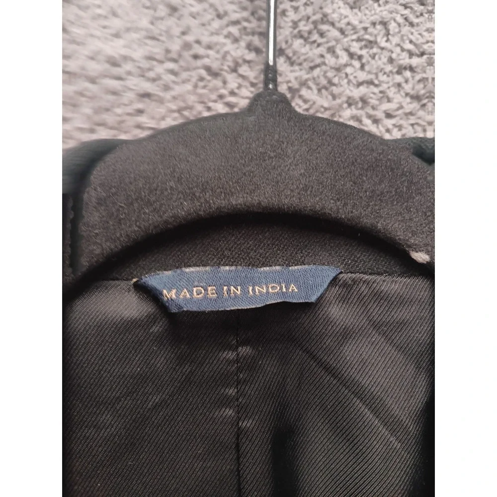 Banana Republic Men's 42S (L-M)‎ Military-inspired Jacket Black Cotton Short
